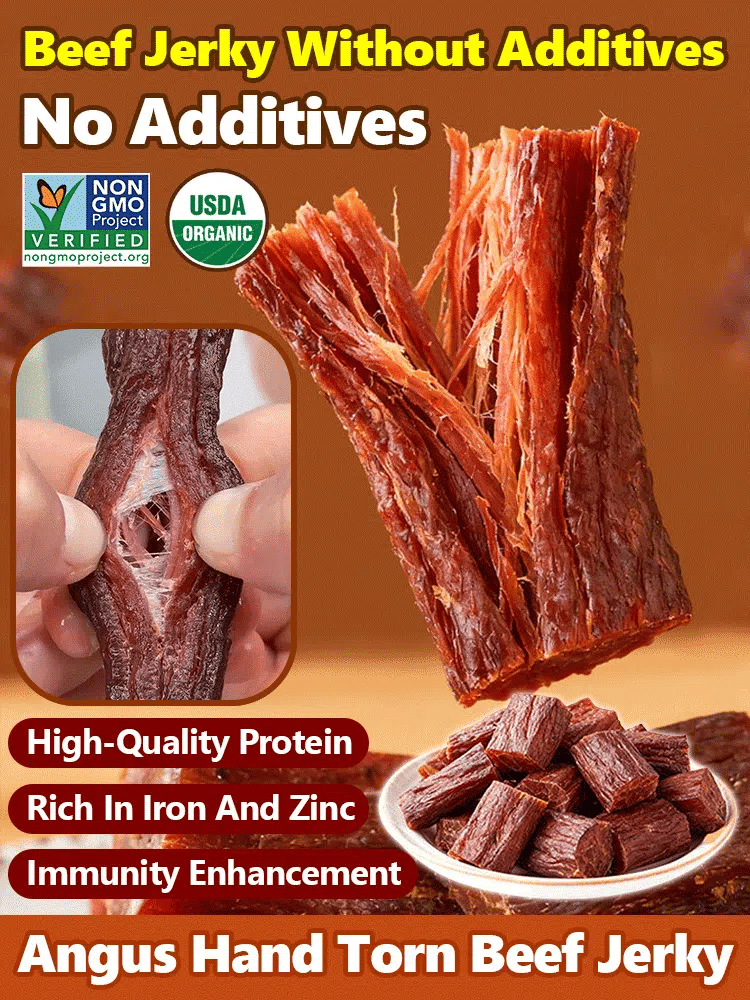 Add high-protein pure beef jerky-FD6U