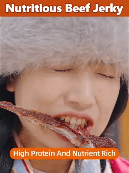 Add high-protein pure beef jerky-FD6U
