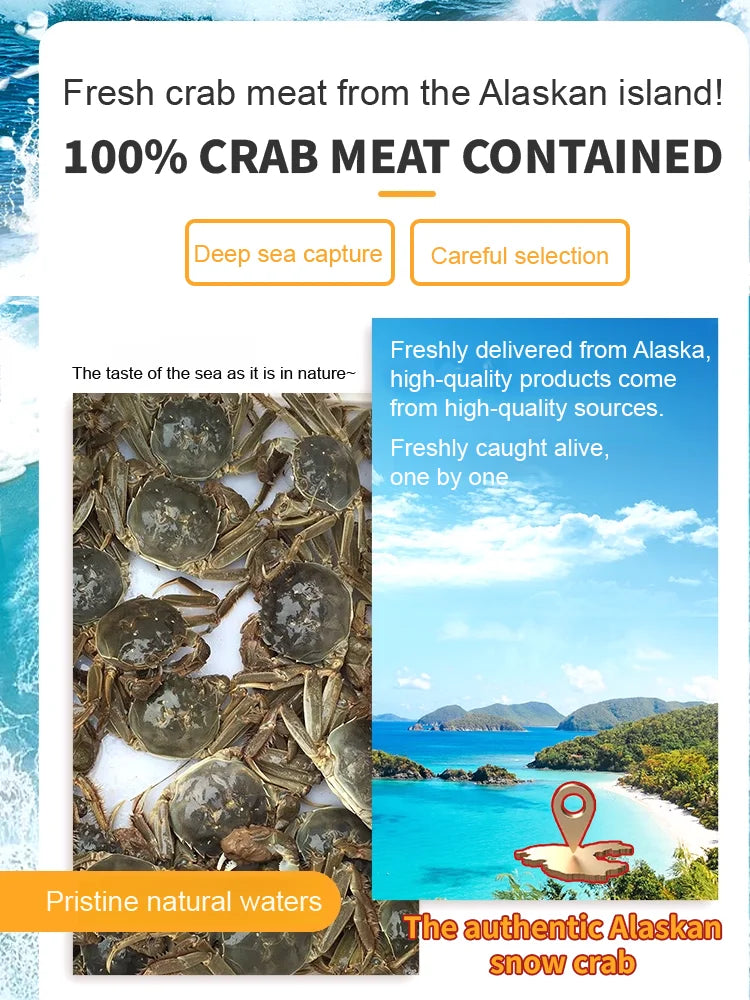 Alaskan Snow Crab Ready-to-EatCrispy Crab-ASS1