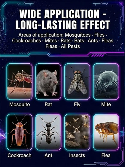 🛡️ Ultrasonic Pest Repeller | Powerful Mouse & Insect Deterrent for Home-FD6U
