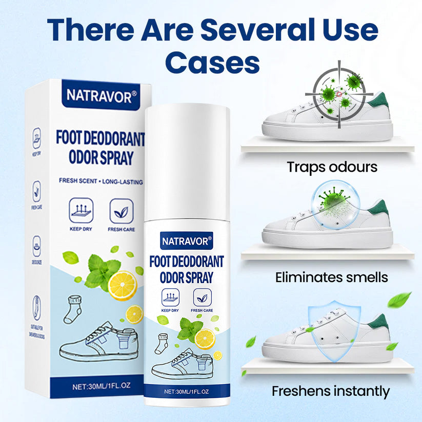 Foot Deodorant Odor Spray-QDL