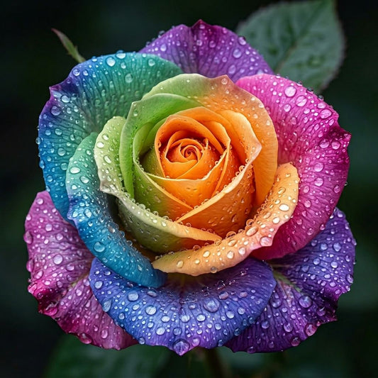 🌈 Grow Your Own Rainbow Roses That Don’t Look Real-QDL