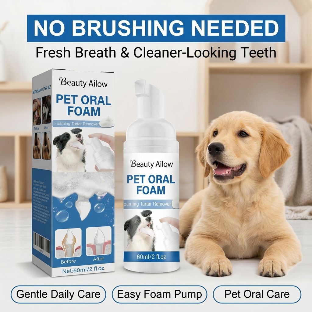 Freshen Bad Pet Breath Without the Toothbrush Fight-QDL