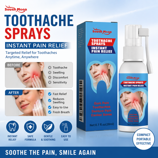 🦷 SEATLIKE TOOTHACHE RELIEF SPRAY|✨ SAY GOODBYE TO TOOTH PAIN AND HELLO TO A FRESHER SMILE-ASS1