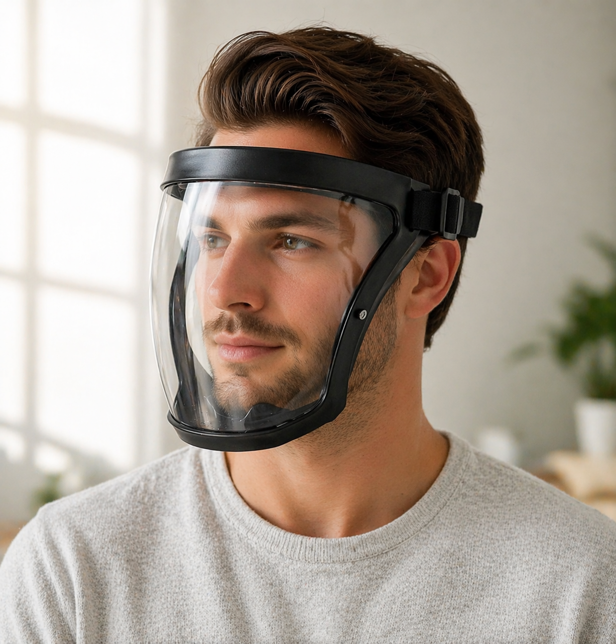 Beauty Ailow SplashGuard Pro™ | Reusable Full-Face Splash Shield for Everyday Use-PGL