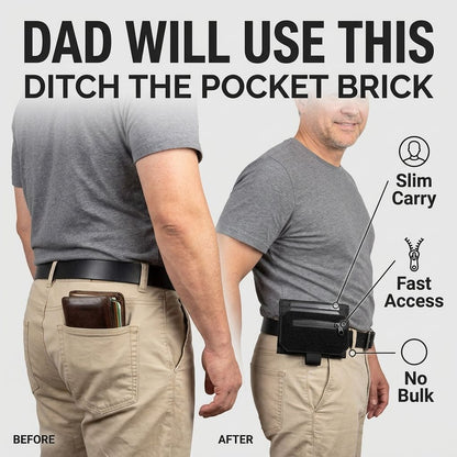 Father’s Day Belt Wallet — The Practical Gift Dad Will Actually Use-QDL
