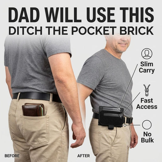 Father’s Day Belt Wallet — The Practical Gift Dad Will Actually Use-QDL
