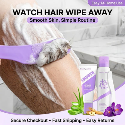Smooth Skin In 10 Minutes — Stop Shaving The Hard Way ✨-QDL