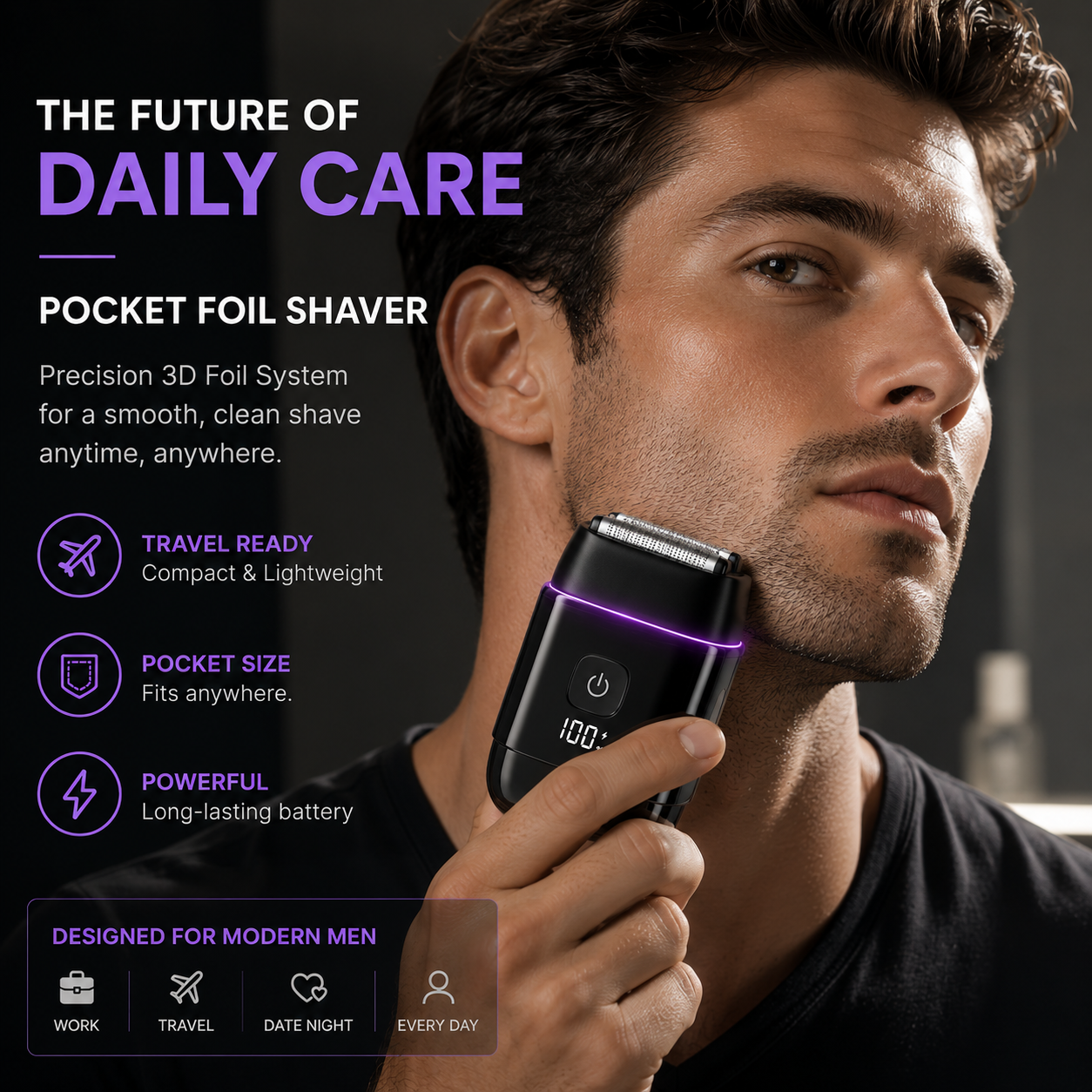 ⚡ Electric Foil Shaver for Men-QDL