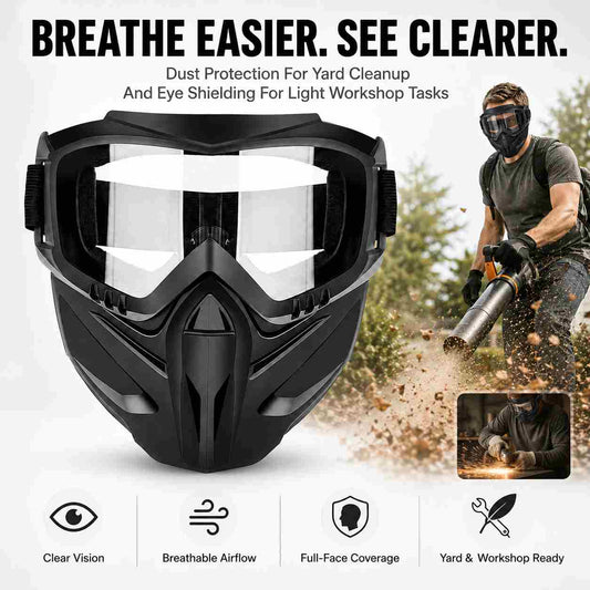 The Full-Face Mask Every Garage, Yard & Workshop Should Have-AFF