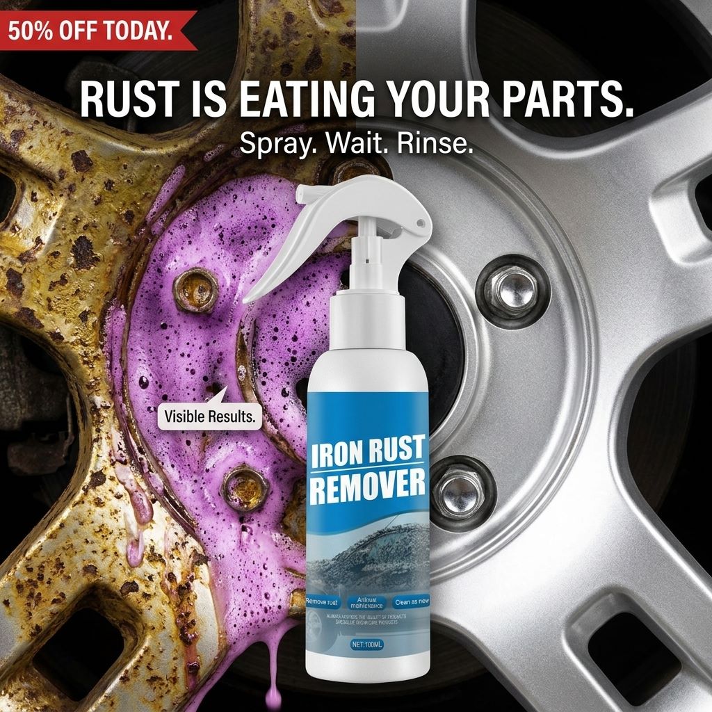 Rust Ruins Parts Fast. Spray It Before You Replace It.-QDL