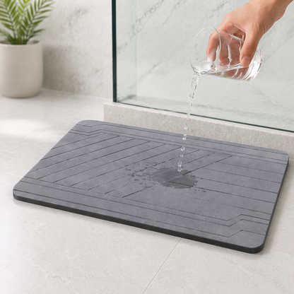 Quick-Dry Stone Bath Mat | Ultra Absorbent, Non-Slip & Easy to Clean-PGL