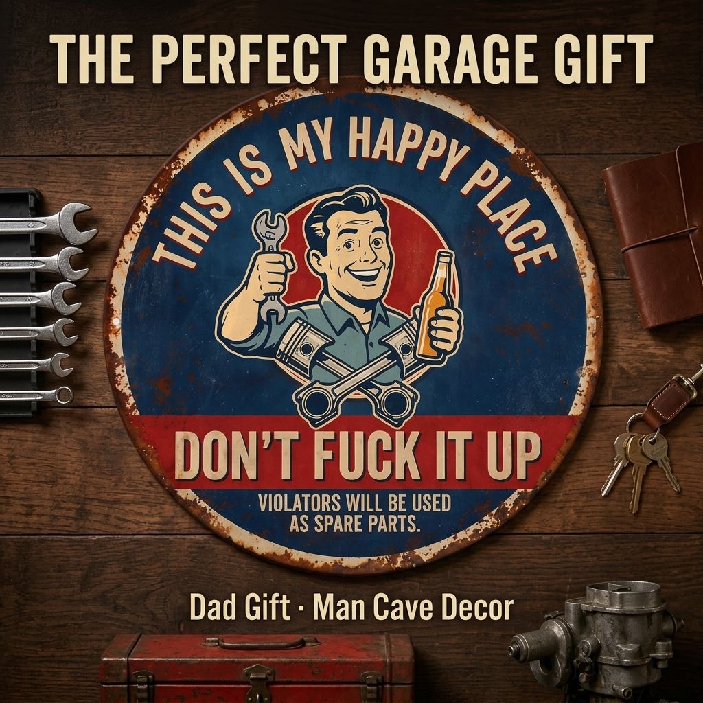 The Perfect Garage Gift For The Guy Who Takes His Garage Seriously-QDL