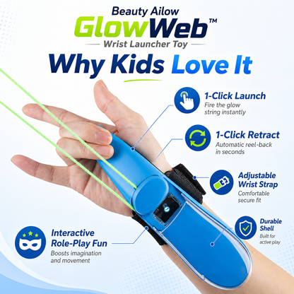 ✨🎁🎉Beauty Ailow GlowWeb™ Wrist Launcher Toy🕷🕸🔥-YFL
