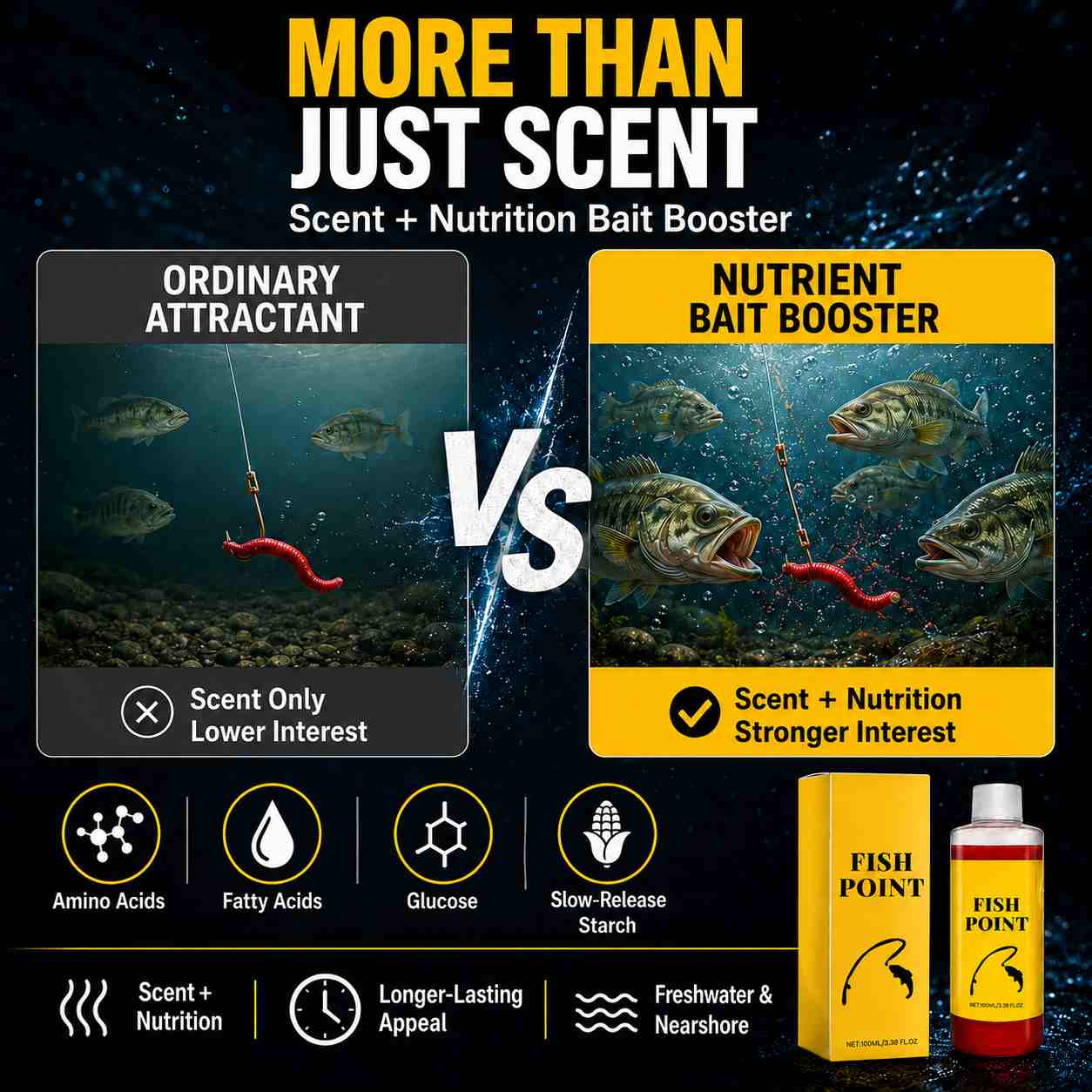 Red Worm Scent Attractant – Boost Any Bait Effortlessly-ASS1