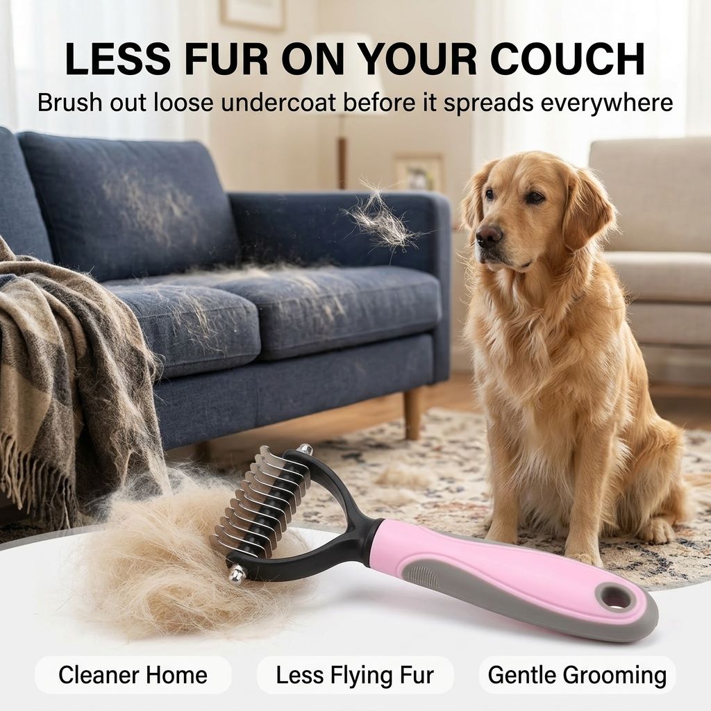 Brush Out Loose Fur Before It Takes Over Your Home-QDL