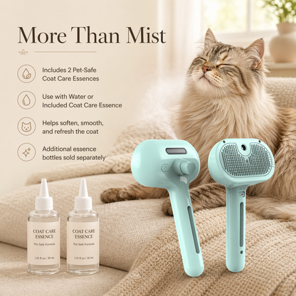 Self-Cleaning Pet Grooming Brush for Less Loose Fur & Easier Daily Grooming-ASS1