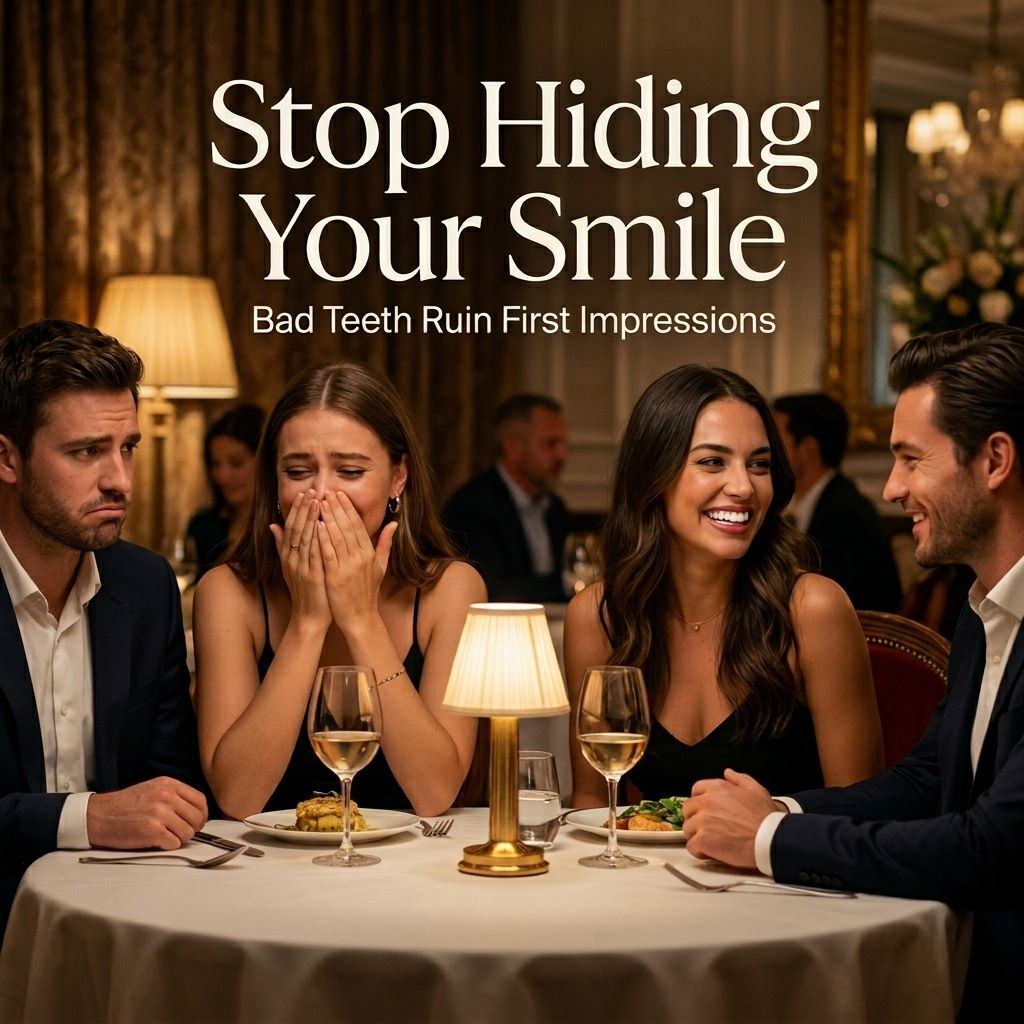 Whiten Your Teeth. Stop Hiding Your Smile-QDL
