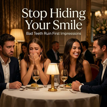 Whiten Your Teeth. Stop Hiding Your Smile-QDL
