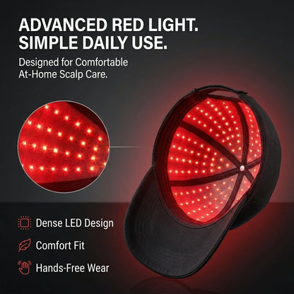 Thinning Hair? Don’t Wait — Wear This Red Light Cap at Home Tonight-QDL