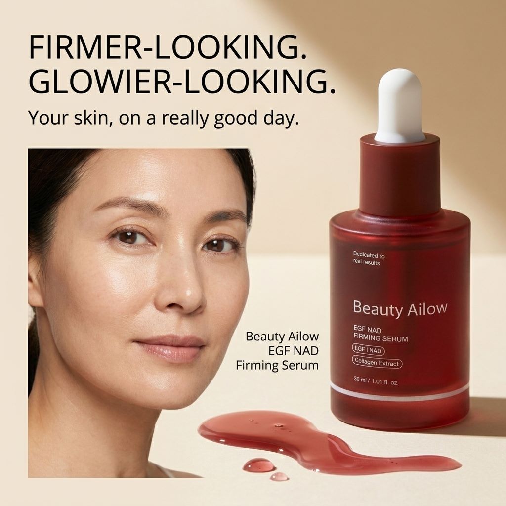 Beauty Ailow EGF NAD Firming Serum ✨ One Better Serum. One Better Skin Day-QDL