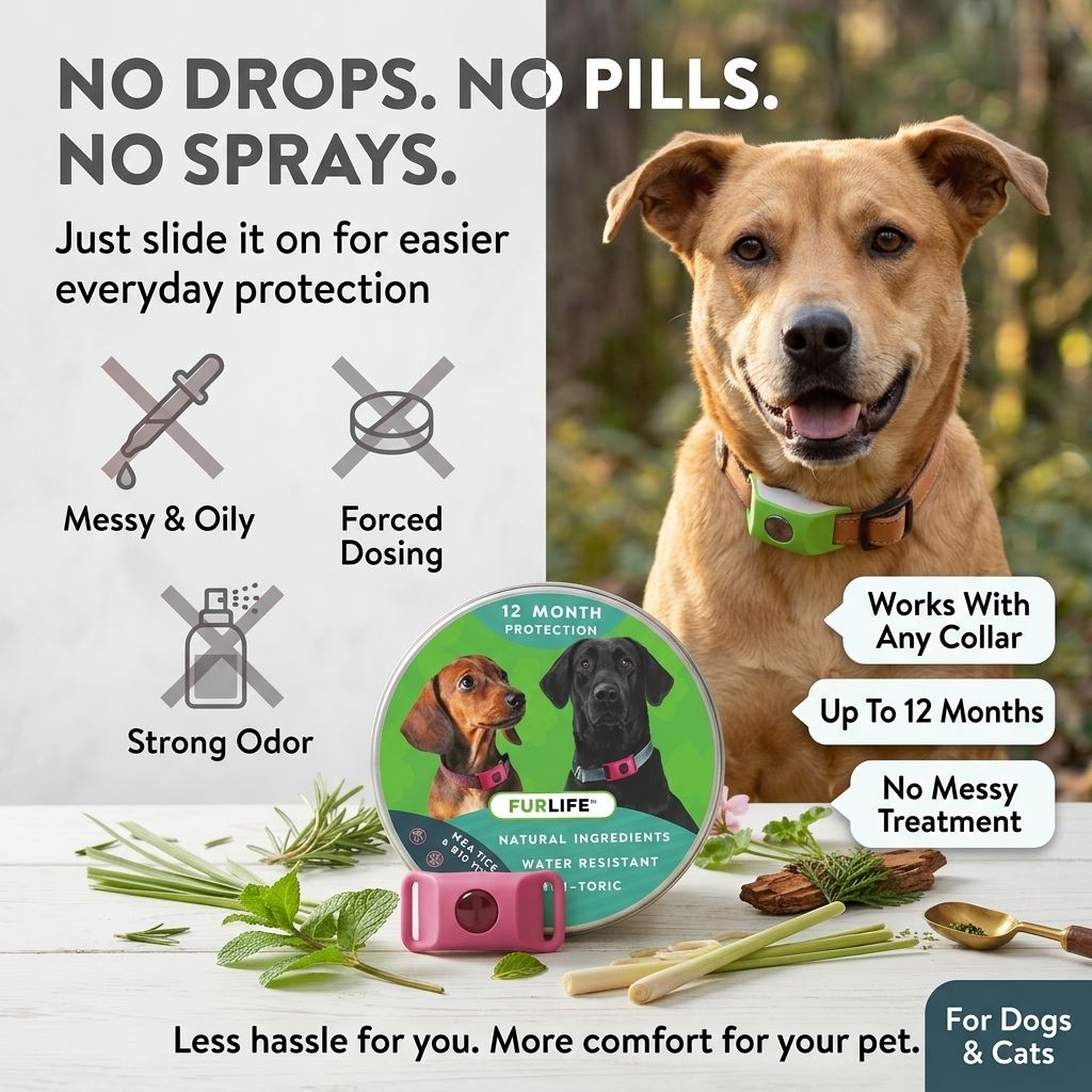 Fleas & Ticks Don’t Wait — Clip On Daily Defense Before The Next Walk-QDL