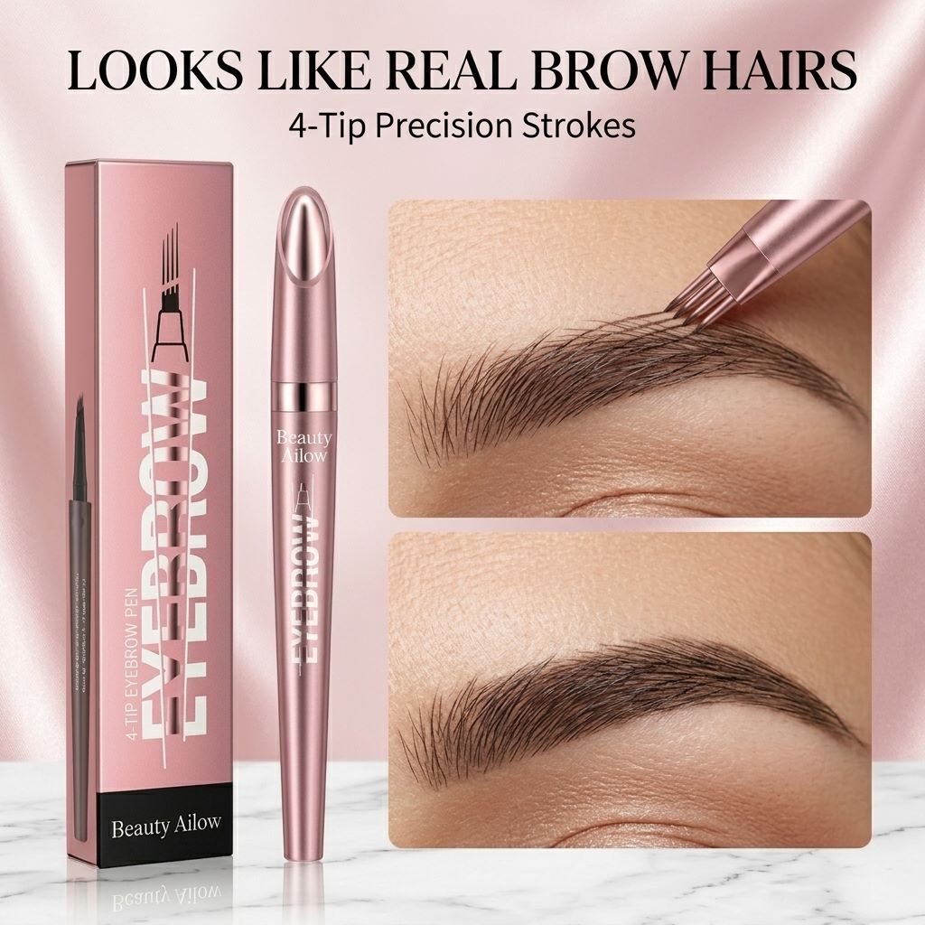 Beauty Ailow 4-Tip Brow Pen-QDL