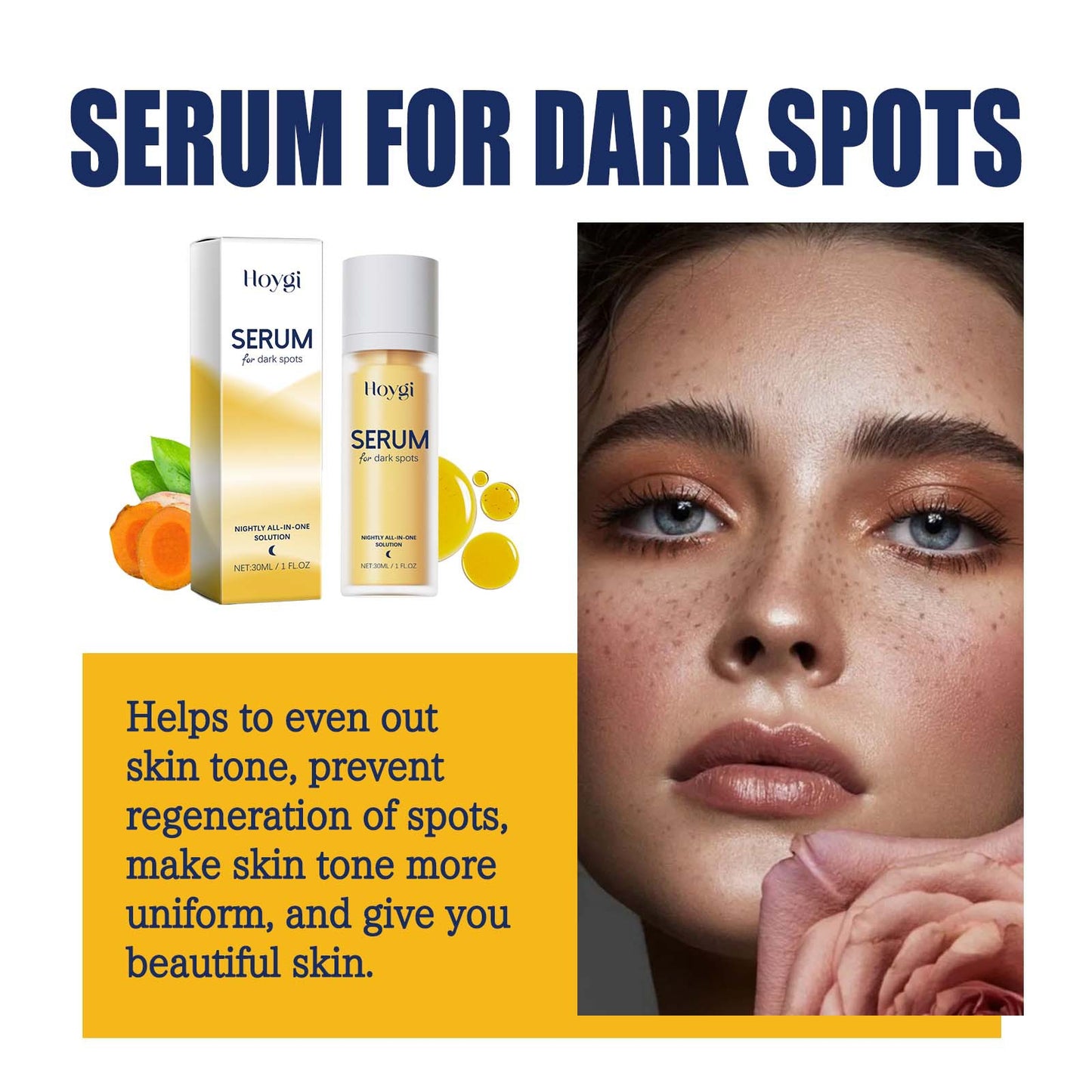 Spot-Reducing & Brightening Facial Serum (For Spots + Dullness)-A