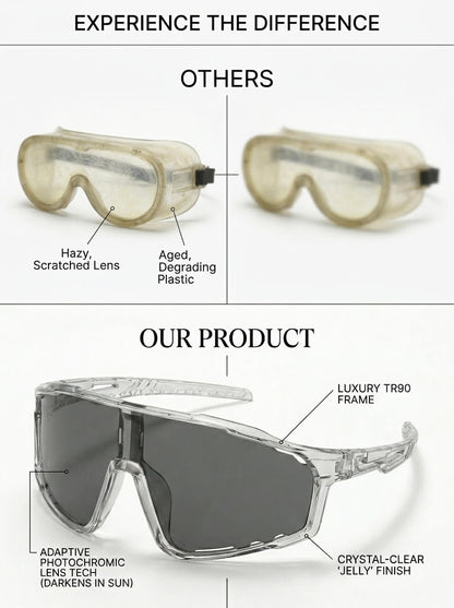 One Pair For Any Light: OSHA-Certified Protection Meets Luxury Designer Style! 🕶️🔥-QDL