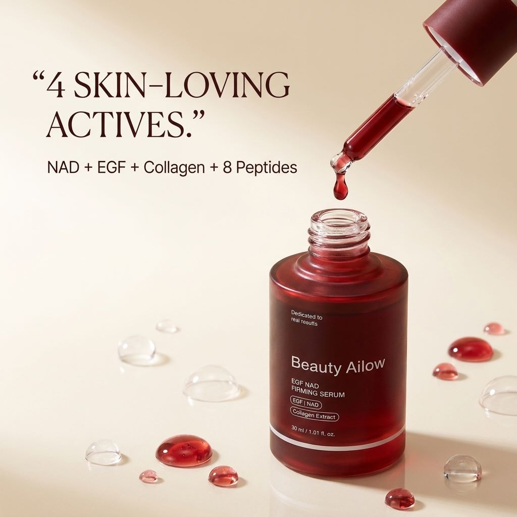 Beauty Ailow EGF NAD Firming Serum ✨ One Better Serum. One Better Skin Day-QDL