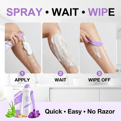 Smooth Skin In 10 Minutes — Stop Shaving The Hard Way ✨-QDL