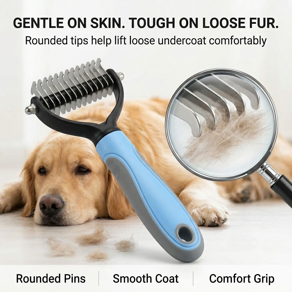 Brush Out Loose Fur Before It Takes Over Your Home-QDL