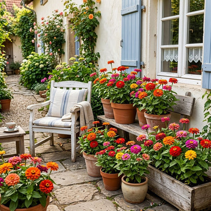 Grow Stunning, Colorful Zinnias at Home — Easy for Beginners-QDL