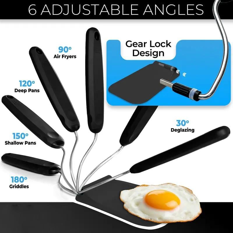 Adjustable Angle PPSU Spatula -A must have kitchen gadget!🍳-QDL