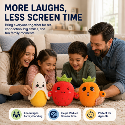 Musical Play Buddies 3-Piece Family Rhythm Game Set-ASS1