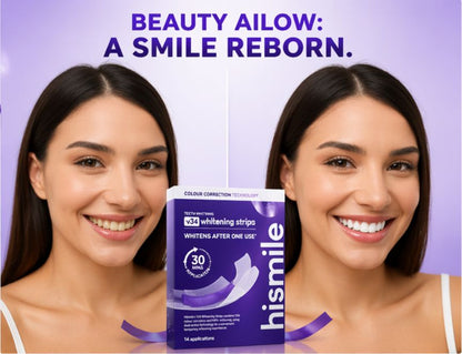 Teeth Whitening Strips – Visible Results in 7–30 Days, Easy & Travel-Friendly-AFF