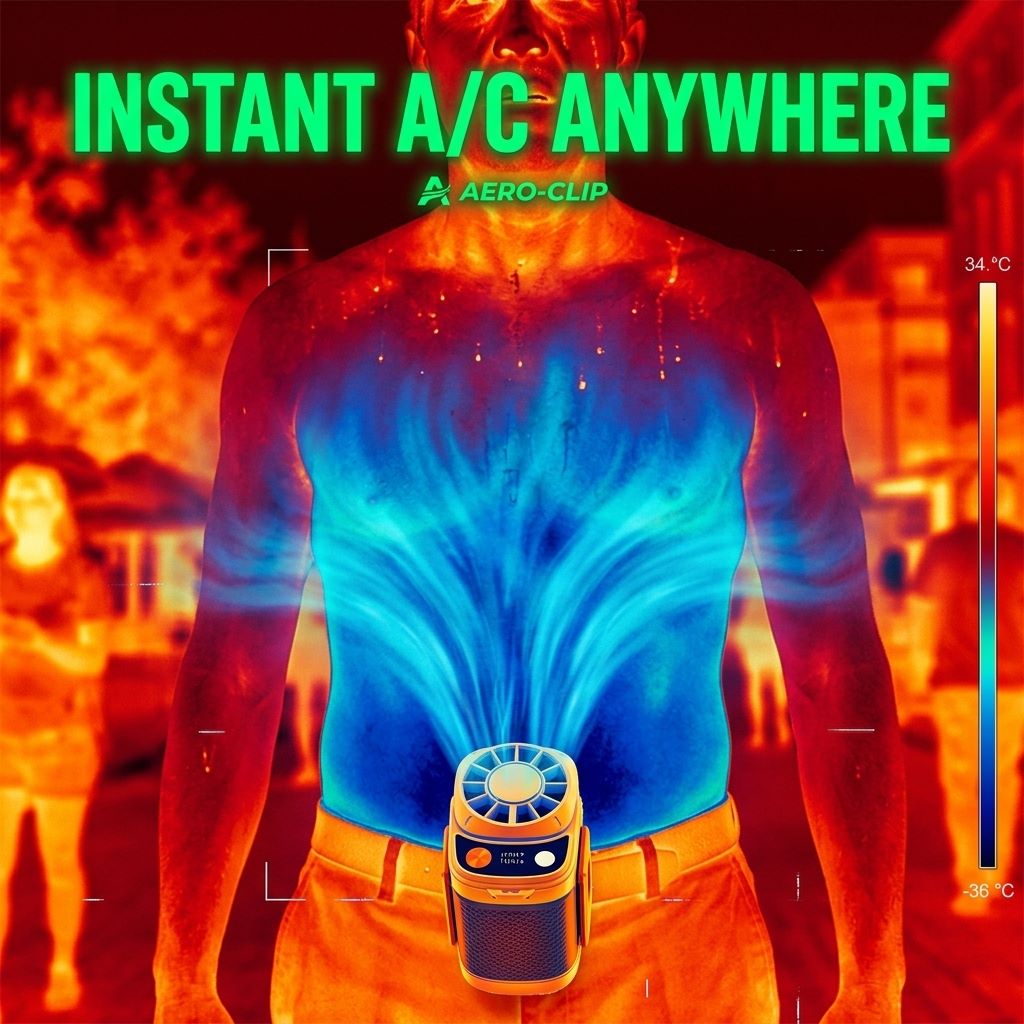 🚨 Beat the 100°F Heatwave Instantly! The Ultimate Wearable A/C is Selling Out Fast! ⏳-QDL