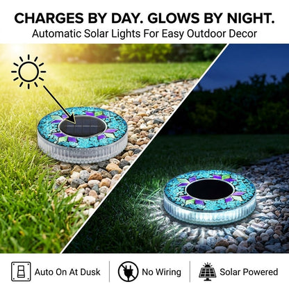 Turn Any Dark Walkway Into a Beautiful Solar Glow Path-QDL