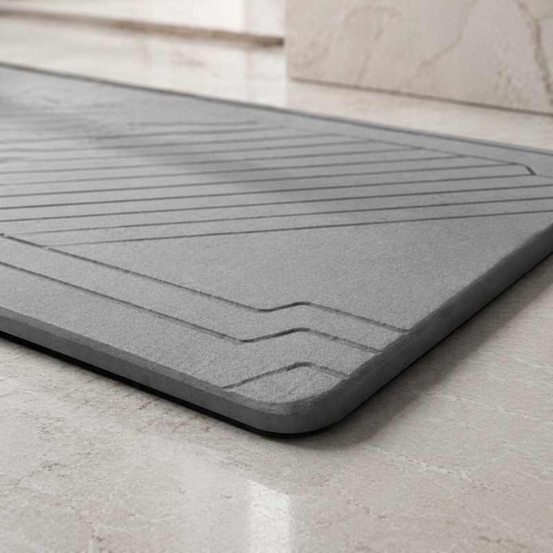 Quick-Dry Stone Bath Mat | Ultra Absorbent, Non-Slip & Easy to Clean-PGL