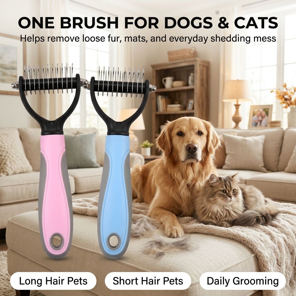 Brush Out Loose Fur Before It Takes Over Your Home-QDL
