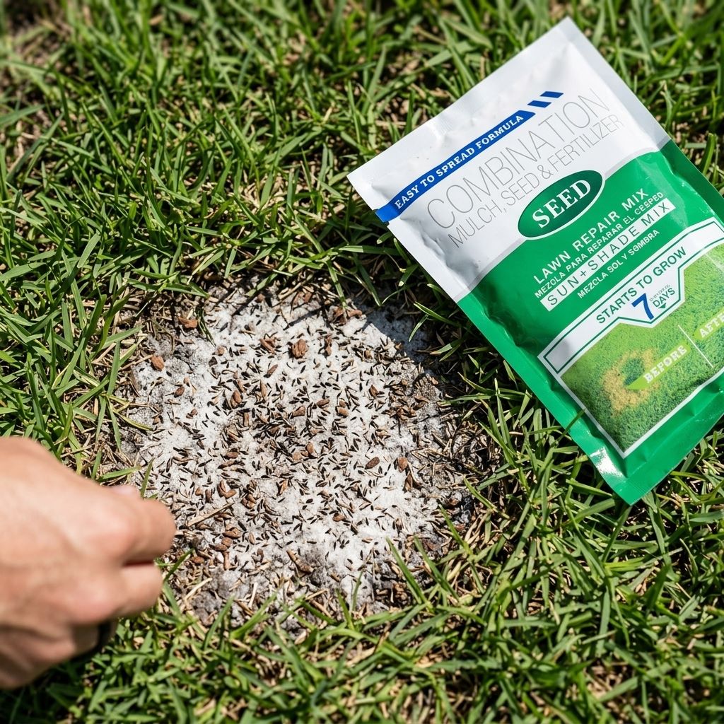 Fix Patchy Bare Spots & Bring Your Lawn Back to Life 🌱-QDL