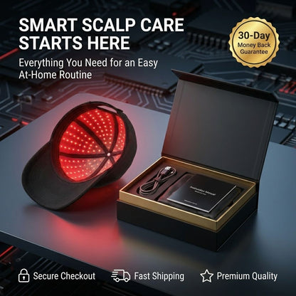 Thinning Hair? Don’t Wait — Wear This Red Light Cap at Home Tonight-QDL