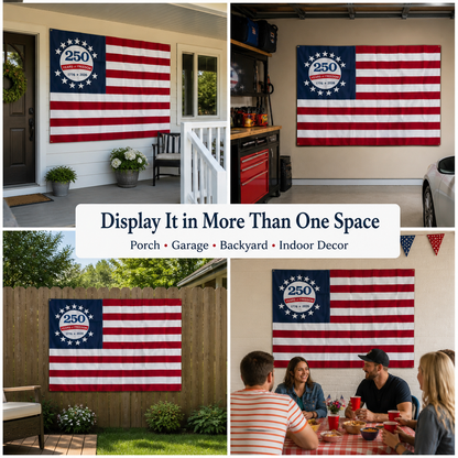 America 250th Anniversary Flag|1776–2026 Commemorative Display Banner-ASS1