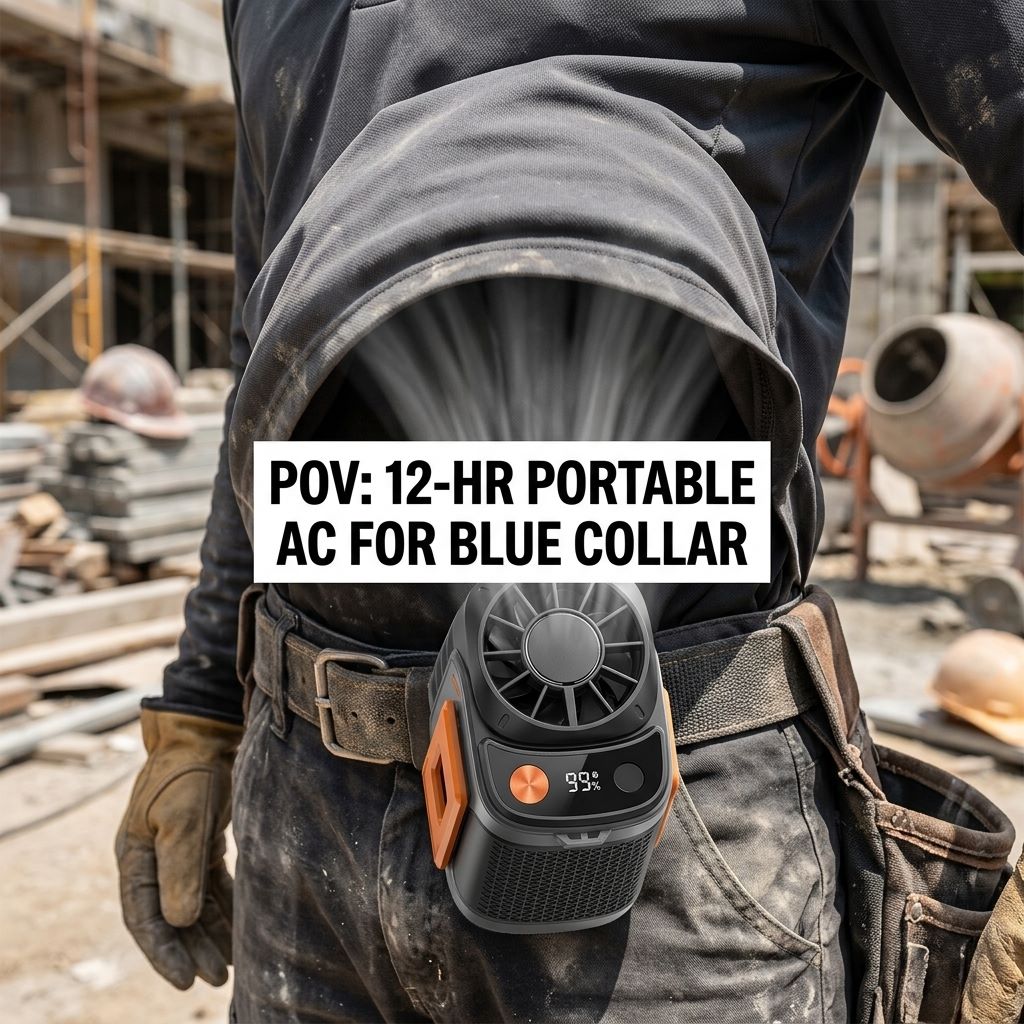 🚨 Beat the 100°F Heatwave Instantly! The Ultimate Wearable A/C is Selling Out Fast! ⏳-QDL
