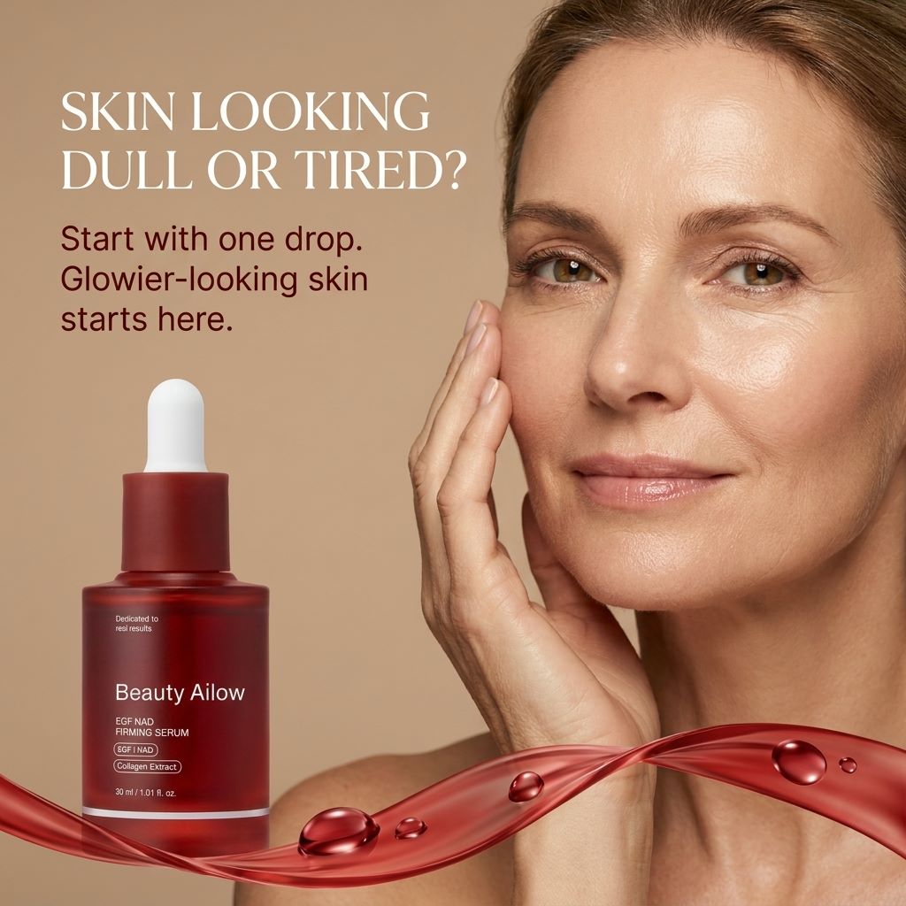 Beauty Ailow EGF NAD Firming Serum ✨ One Better Serum. One Better Skin Day-QDL