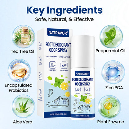 Foot Deodorant Odor Spray-QDL