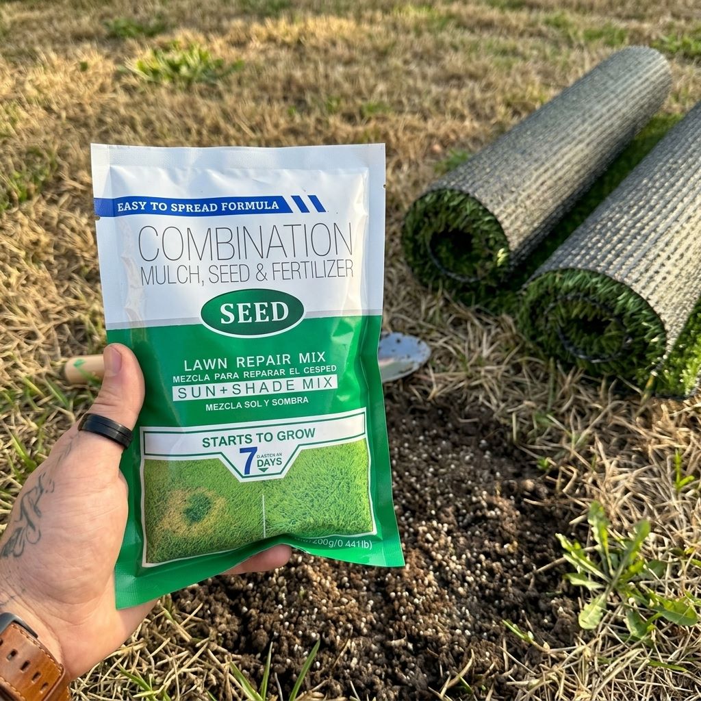Fix Patchy Bare Spots & Bring Your Lawn Back to Life 🌱-QDL