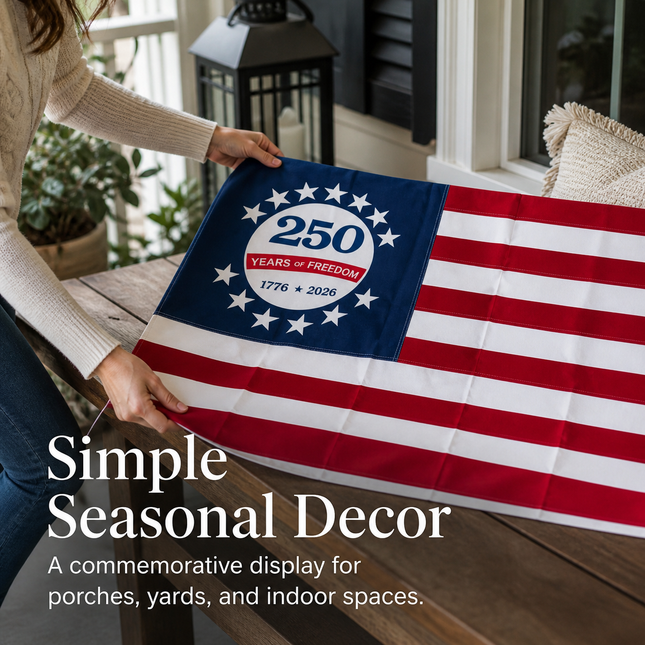 America 250th Anniversary Flag|1776–2026 Commemorative Display Banner-ASS1