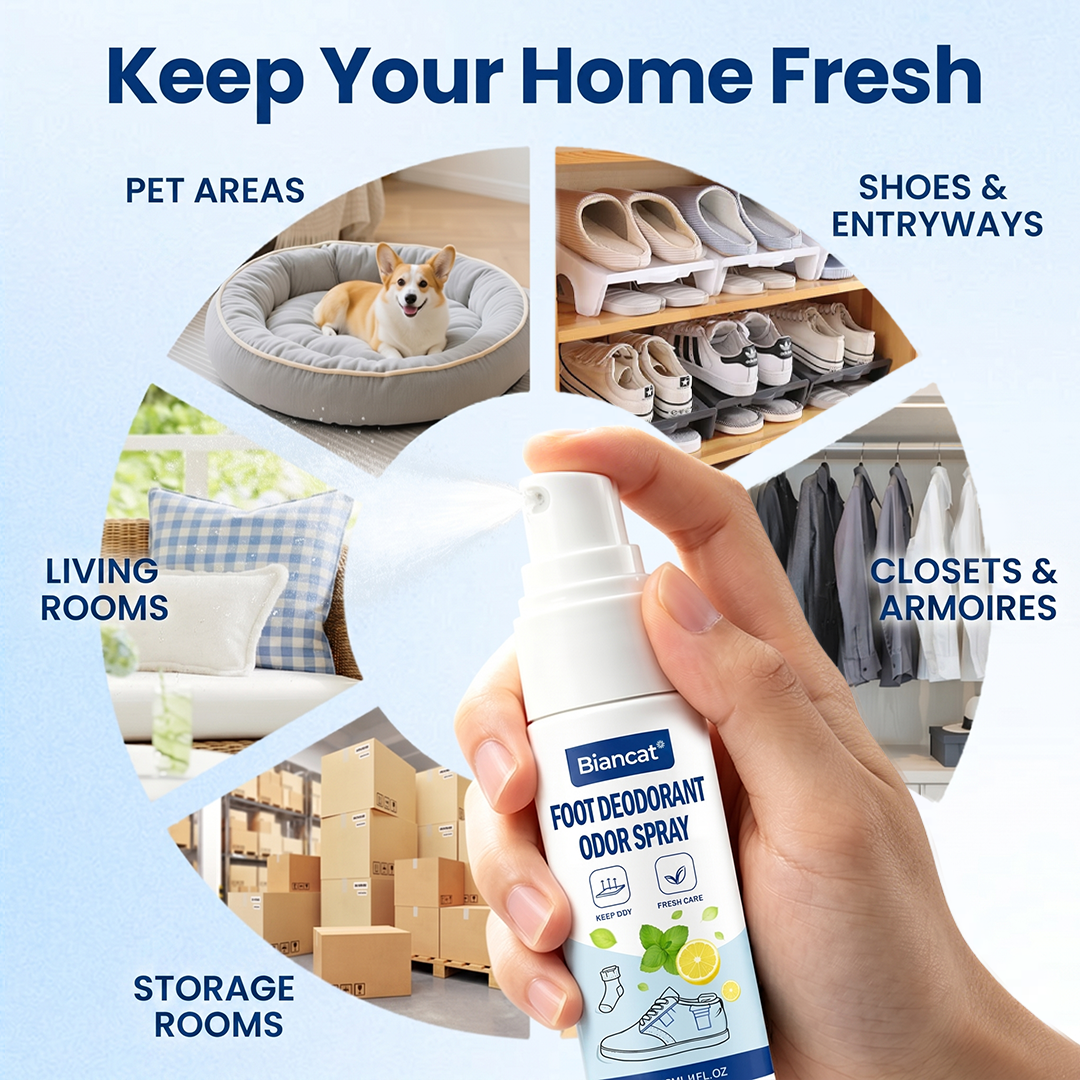 Foot Deodorant Odor Spray-QDL