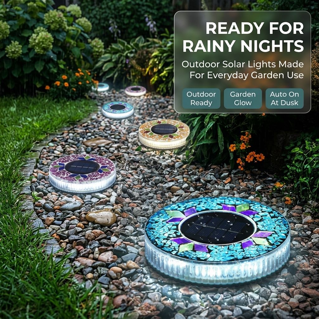 Turn Any Dark Walkway Into a Beautiful Solar Glow Path-QDL